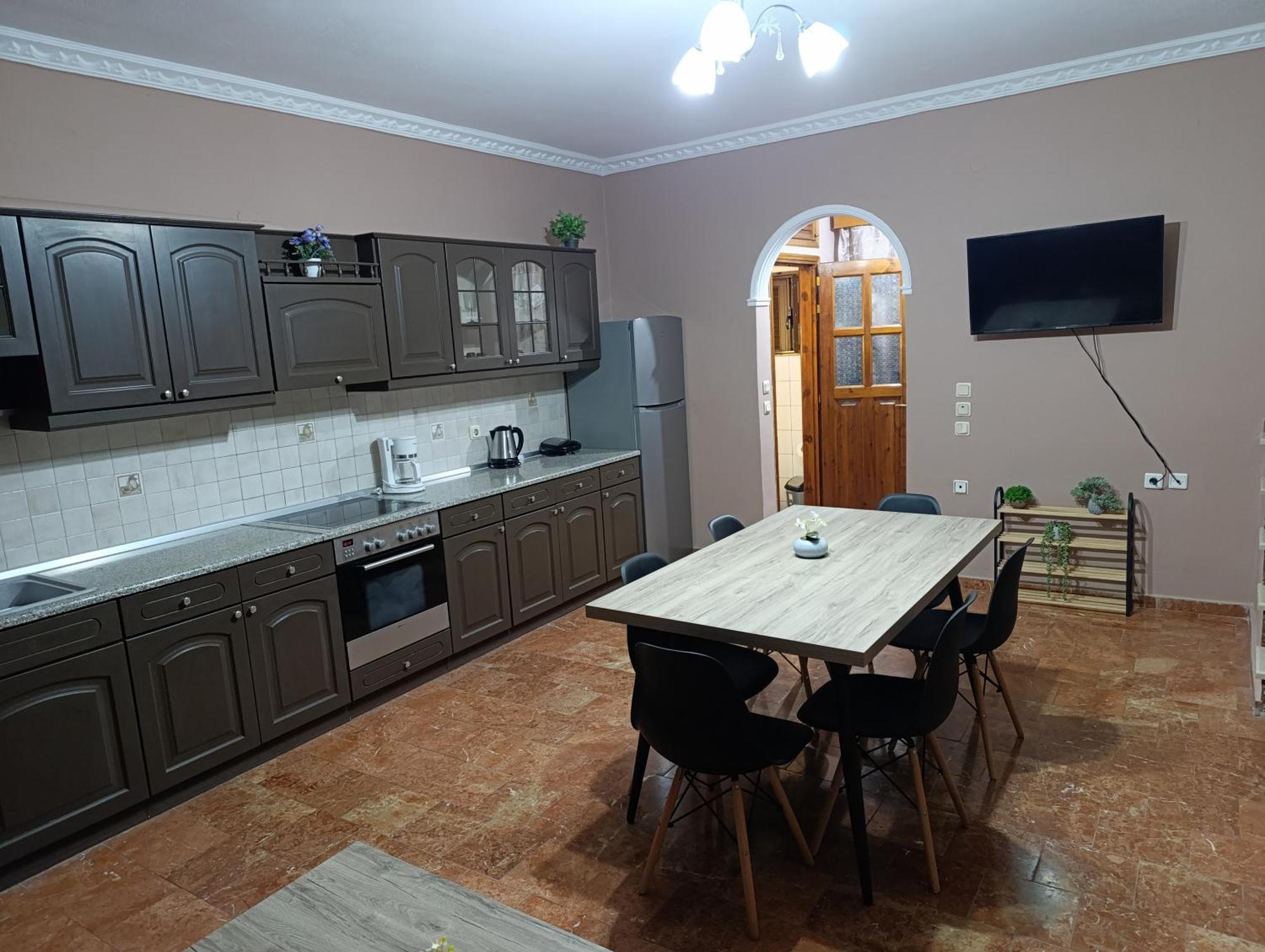 Вилла Savvas&Katia'S Luxury House Mantouki Экстерьер фото